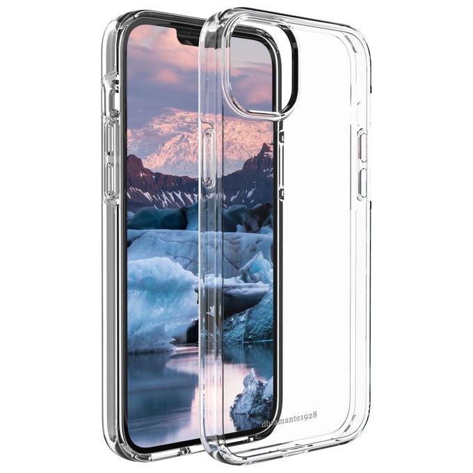 Dbramante1928 IP67CL001623 Iceland Pro Cover per Apple iPhone 14 Plus in Plastica Riciclata al 100% con Protezione Anticaduta fino a 3 m e Compatibilita' Ricarica Wireless colore Trasparente