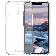 Dbramante1928 IP61CL001622 Iceland Pro Custodia per iPhone 14 in Plastica Riciclata Compatibile con Ricarica Wireless Protezione Caduta fino a 3 m colore Trasparente