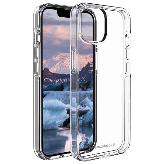 Dbramante1928 IP61CL001622 Iceland Pro Custodia per iPhone 14 in Plastica Riciclata Compatibile con Ricarica Wireless Protezione Caduta fino a 3 m colore Trasparente