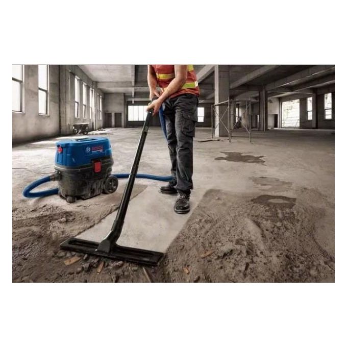 Bosch Professional 060197C100 GAS 12-25 PL Aspirapolvere a Cilindro Secco e Bagnato HEPA 21 L 1250 W 65 l-s 200 mbar colore Nero Blu