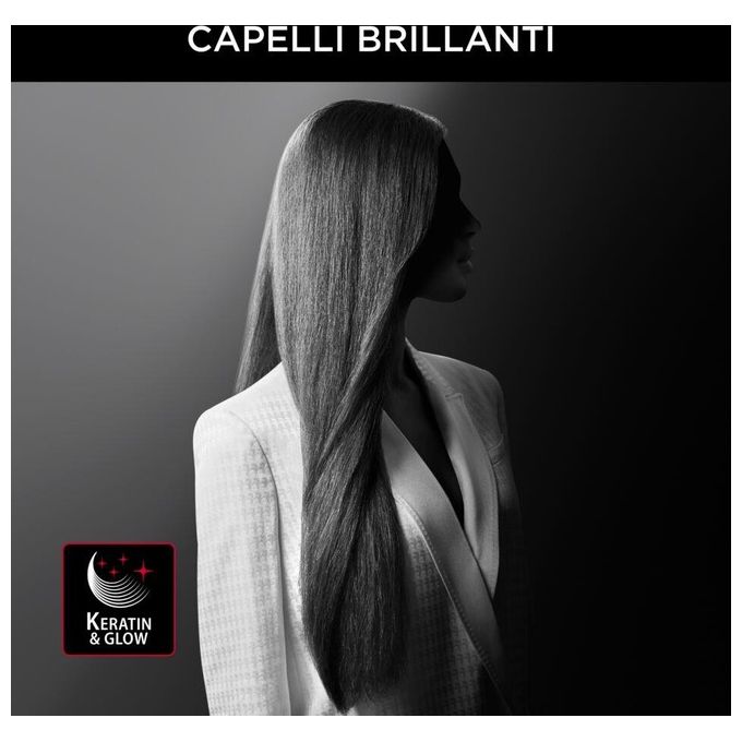 Rowenta SF411L Extra Liss Karl Lagerfeld Piastra per capelli 6 temperature 130-230°C riscaldamento 30s colore Nero