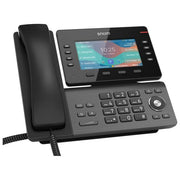 Snom 00004535 D862 Telefono IP con Display LCD 12,7 cm (5'') Risoluzione 1280 x 720 Pixel 8 Account VoIP PoE Gigabit Ethernet colore Nero