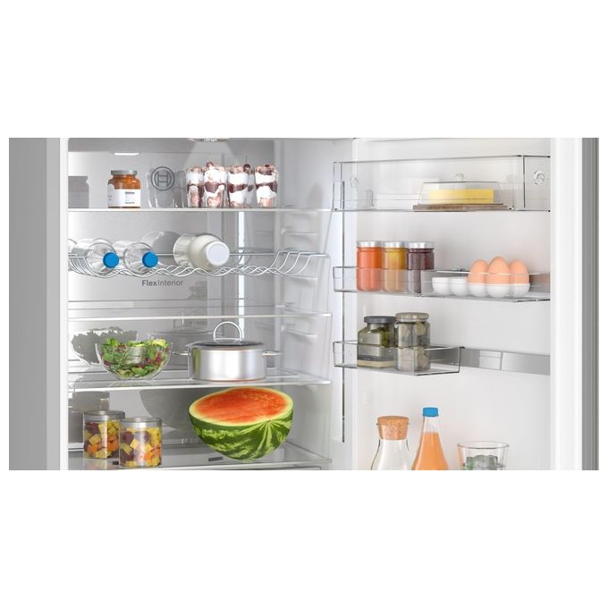 Bosch KGN49AICT Serie 6 Frigorifero Combinato 440 L 203 cm Classe C 35 dB No Frost VitaFresh colore Acciaio Inox