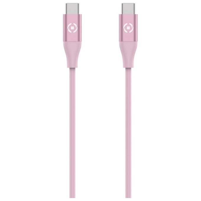 Celly Cavo Usb-C Usb-C Color Rosa