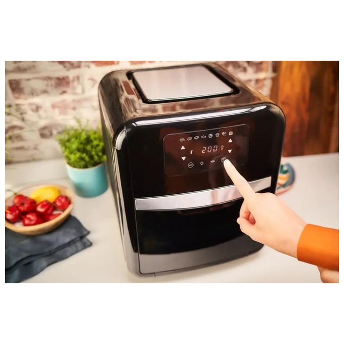 Moulinex AL5018 Easy Fry Oven Grill Friggitrice ad aria 11 L 2000 W 9 funzioni 8 programmi colore Nero