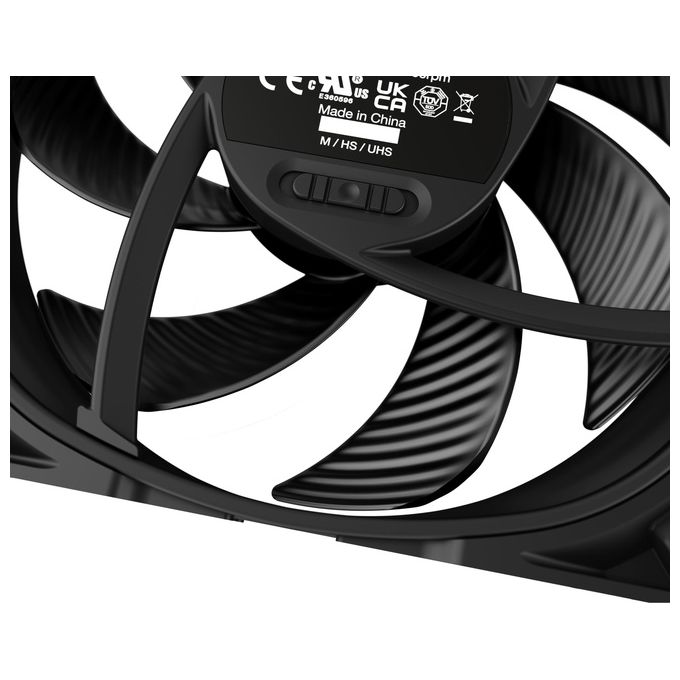 Be quiet! BL099 SILENT WINGS PRO 4 Ventola per Case 140 mm PWM FDB 2400 rpm 165.5 m³-h 36.8 dB colore Nero