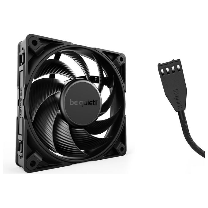 Be quiet! BL098 SILENT WINGS PRO 4 Ventilatore 120mm PWM 3000 rpm 142.5 m³-h 36.9 dB colore Nero