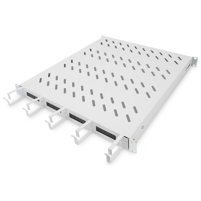 Digitus DN-97682 Mensola per gestione cavi 1U Acciaio 120 Kg colore Grigio