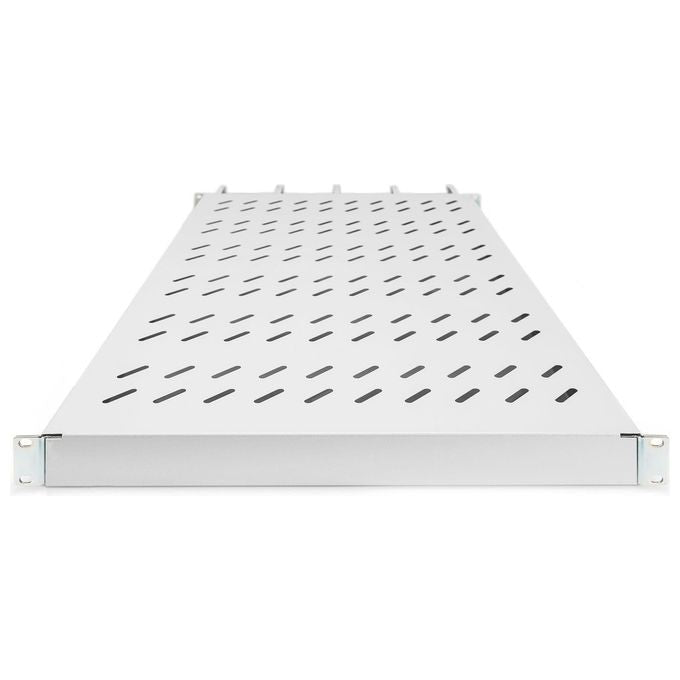 Digitus DN-97684 Ripiano per Armadi Rack 19'' 1U con Gestione Cavi Capacita' 120 Kg Profondita' fino a 1000 mm colore Grigio
