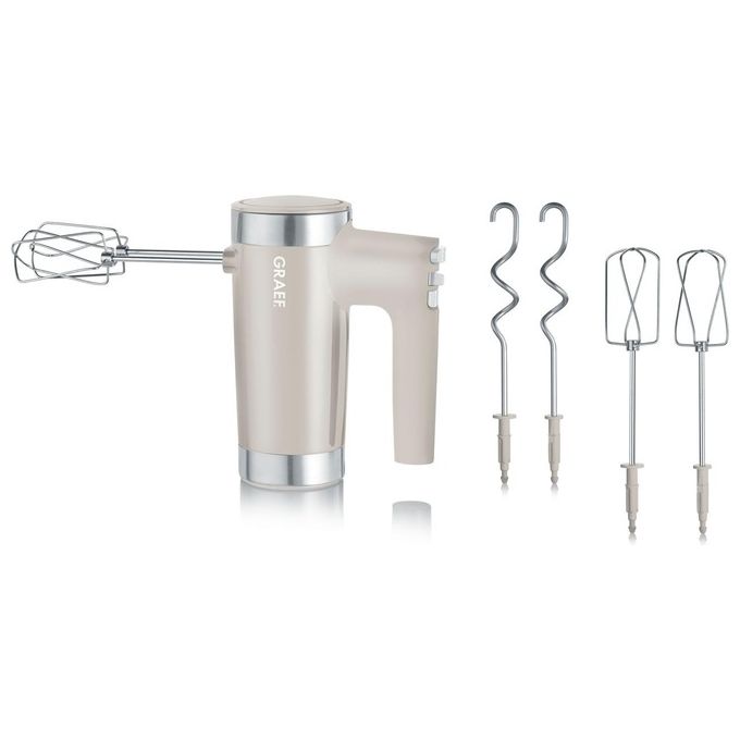 GRAEF HM508EU Frullino a immersione 600 W 7 velocita' Turbo rumore ≤ 75 dB colore Taupe