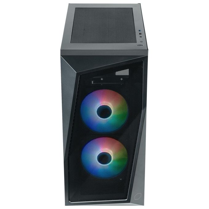 Cooler Master CP320-KGNN-S00 CMP 320 Case PC Mini Tower con Ventole ARGB 2x120 mm Vetro Temperato colore Nero