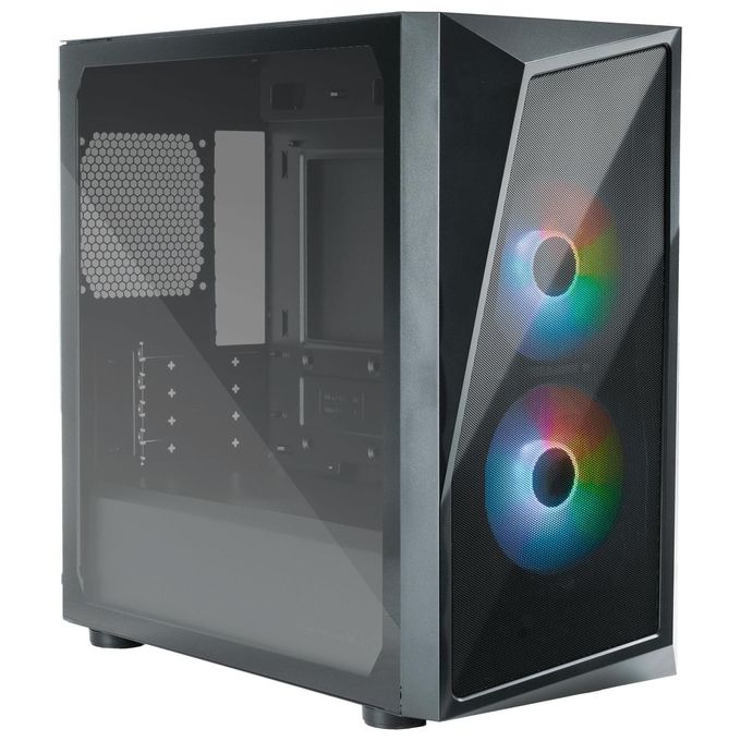 Cooler Master CP320-KGNN-S00 CMP 320 Case PC Mini Tower con Ventole ARGB 2x120 mm Vetro Temperato colore Nero