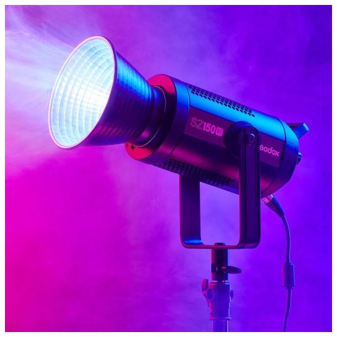 Godox SZ150R Illuminatore LED RGB Bi-Color 150 W Zoomabile CRI 97 TLCI 96 32 Canali Wireless Effetti Speciali colore Nero
