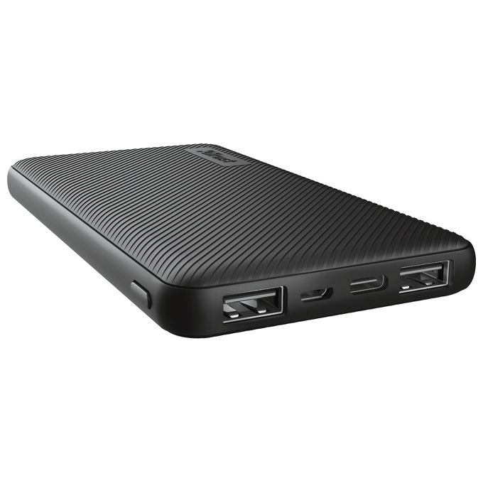 Trust Primo Power Bank Ioni di Litio 10000 mAh Nero