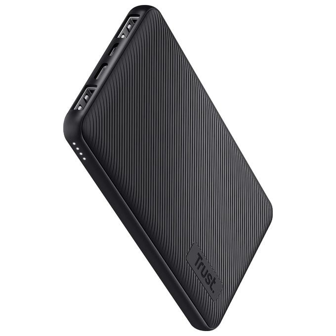 Trust Primo Power Bank Ioni di Litio 10000 mAh Nero