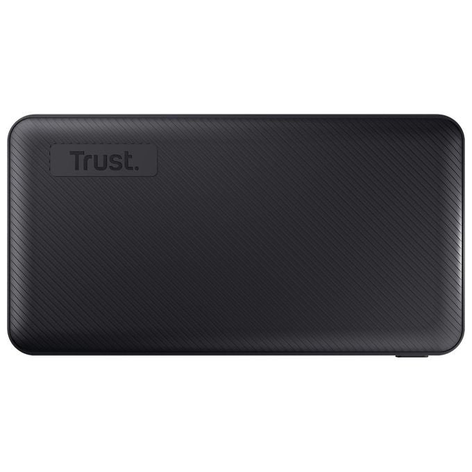 Trust Primo Power Bank Ioni di Litio 10000 mAh Nero