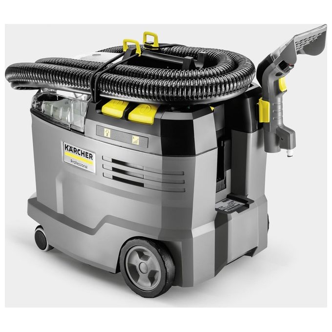 Kärcher 1.101-700.0 Puzzi 9-1 Bp Macchina per Pulire il Tappeto Camminare dietro Profondo Serbatoio 9 L e 7 L Autonomia Fino a 35 Min Rumorosita' 70 dB Colore Nero Grigio Giallo