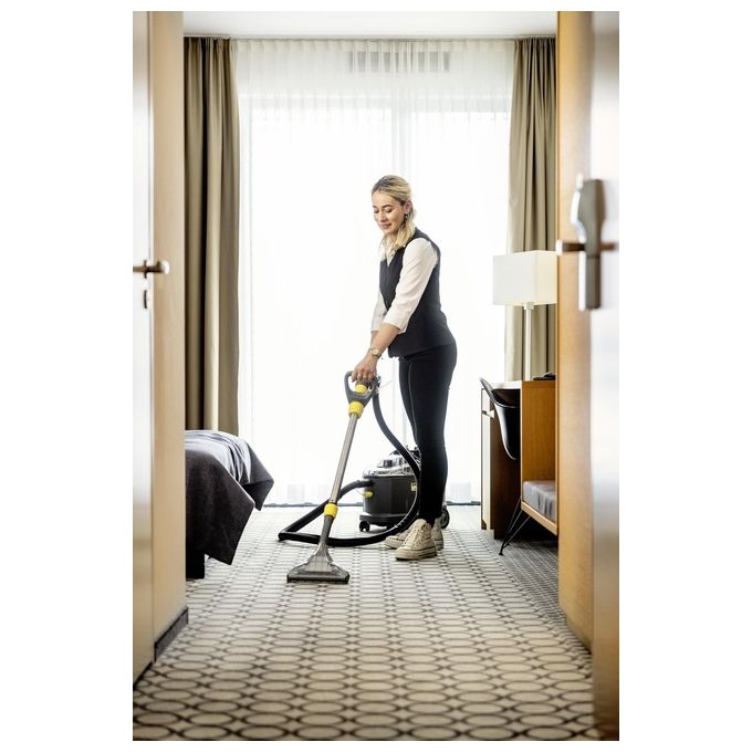 Kärcher 1.101-702.0 Puzzi 9-1 Bp Adv Pulitore Spray Estrattore Senza Filo Capacita' 9 L 7 L Autonomia 35 min 70 dB colore Nero Grigio Giallo