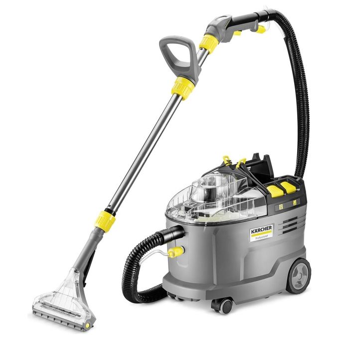 Kärcher 1.101-702.0 Puzzi 9-1 Bp Adv Pulitore Spray Estrattore Senza Filo Capacita' 9 L 7 L Autonomia 35 min 70 dB colore Nero Grigio Giallo