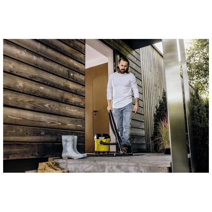 Kärcher 1.628-401.0 KWD 1 Aspirapolvere Bidone Secco e Bagnato 12 L 1000 W colore Nero Giallo