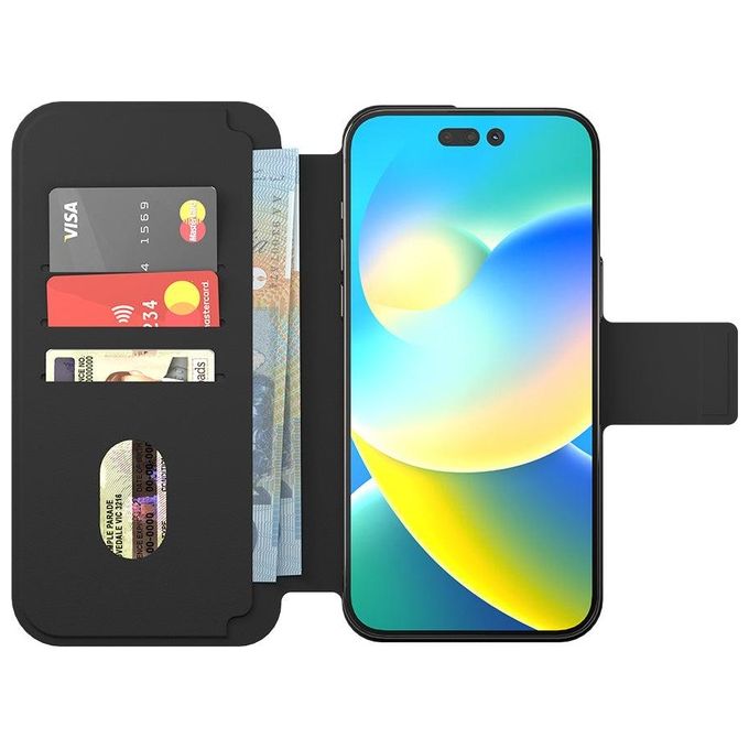 Cygnett MPA-CG-AIP146.7-TMFC TekView Custodia a libro magnetica con portafoglio staccabile per iPhone 14 Plus e 14 Pro Max colore Nero