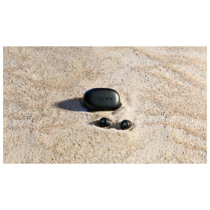 Urbanista 45382 Lisbon Auricolari True Wireless Bluetooth 5.2 27h Controlli Touch colore Nero