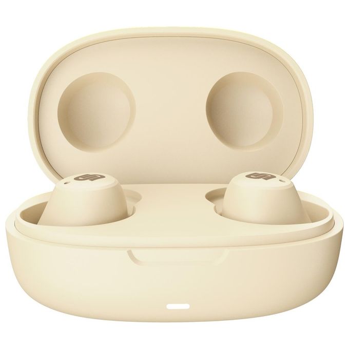 Urbanista LISBON Auricolari True Wireless TWS In-ear Bluetooth 5.2 9h Autonomia IPX3 colore Vanilla Cream