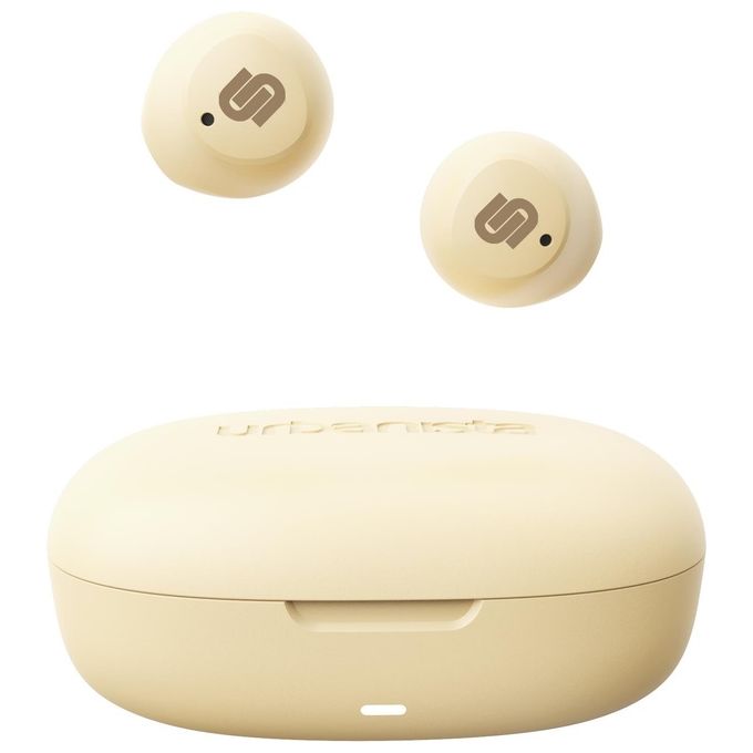 Urbanista LISBON Auricolari True Wireless TWS In-ear Bluetooth 5.2 9h Autonomia IPX3 colore Vanilla Cream