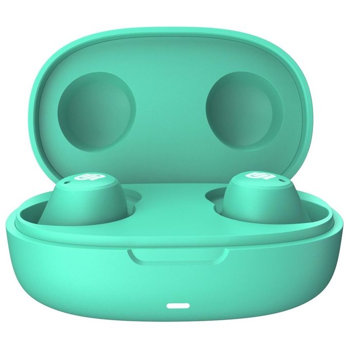 Urbanista 45383 Lisbon Auricolari True Wireless Bluetooth 5.2 TWS In-ear Controlli Touch 27h IPX3 colore Verde Menta