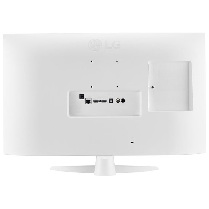 LG 27TQ615S Monitor TV 27'' Smart WebOS 22 Full HD IPS LED Wi-Fi Bluetooth DVB-T2 S2 colore Bianco