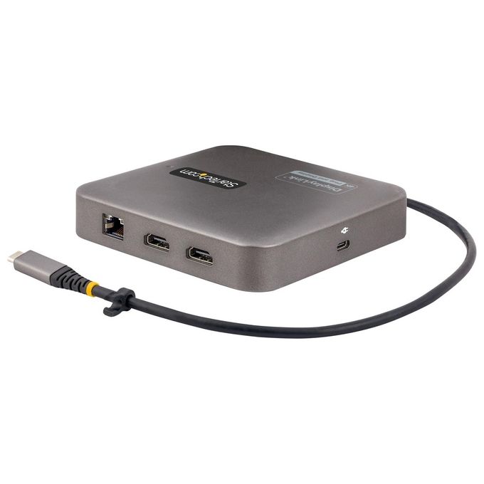 StarTech 102B-USBC-MULTIPORT Docking Station USB-C Dual HDMI 4K 60Hz 2 Porte USB 10Gbps PD 100W GbE SD colore Grigio