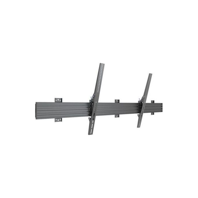 Multibrackets 3298 Supporto per Display Espositivi Fino a 110 Pollici Inclinabile VESA 1600x600 Acciaio Nero