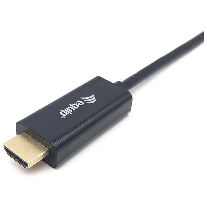 Equip Cavo e Adattatore Video 3mt Usb Tipo-c Hdmi Tipo a (Standard) Nero