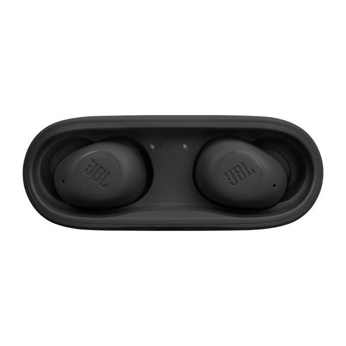 JBL JBLWBUDSBLK Wave Buds Auricolari In Ear True Wireless Bluetooth 5.2 Deep Bass IP54 32h colore Nero