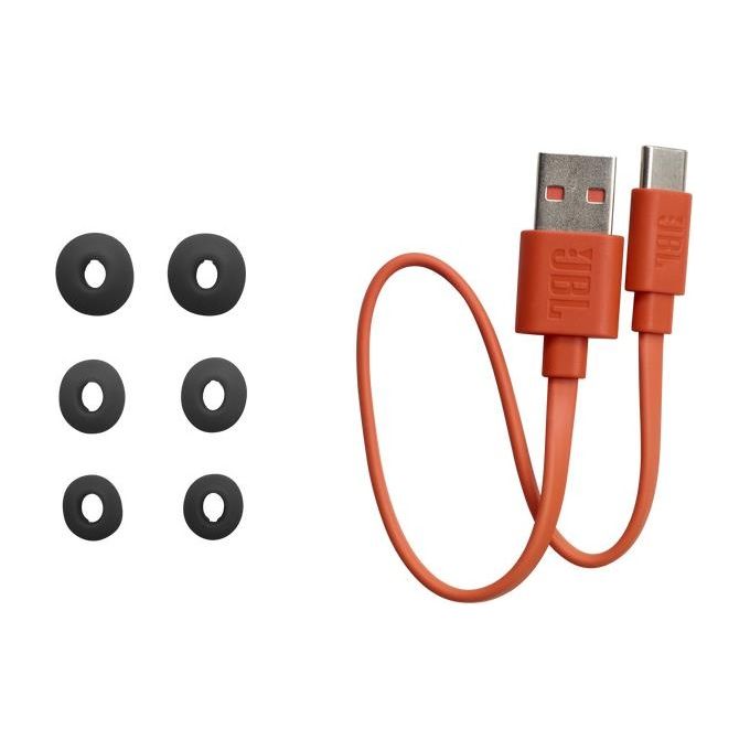 JBL JBLWBUDSBLK Wave Buds Auricolari In Ear True Wireless Bluetooth 5.2 Deep Bass IP54 32h colore Nero