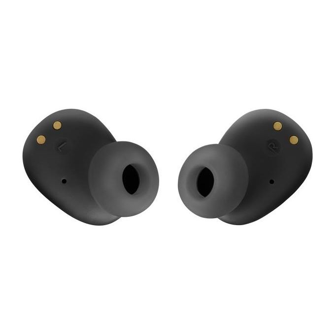 JBL JBLWBUDSBLK Wave Buds Auricolari In Ear True Wireless Bluetooth 5.2 Deep Bass IP54 32h colore Nero