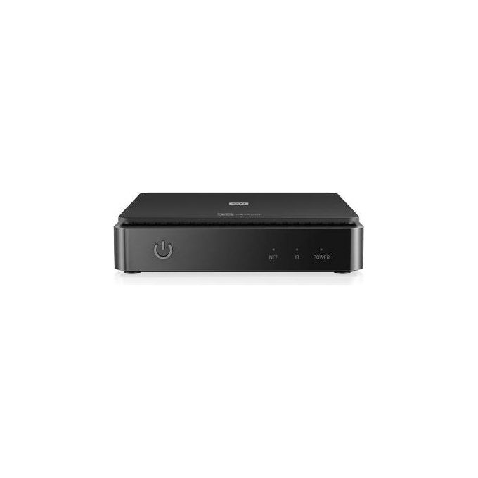 TELE System ON T2 Smart Box Android TV DVB-T2 HEVC Full HD 8 GB Wi-Fi Bluetooth 5.0 Google Assistant colore Nero