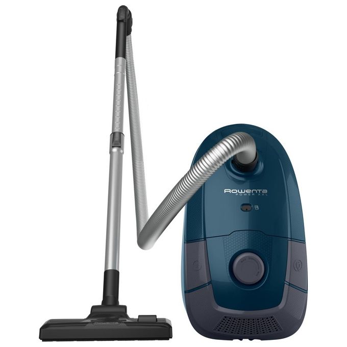 Rowenta RO3126 Power XXL Aspirapolvere a Traino con Sacco 4,5 L 900 W 76 dB colore Blu