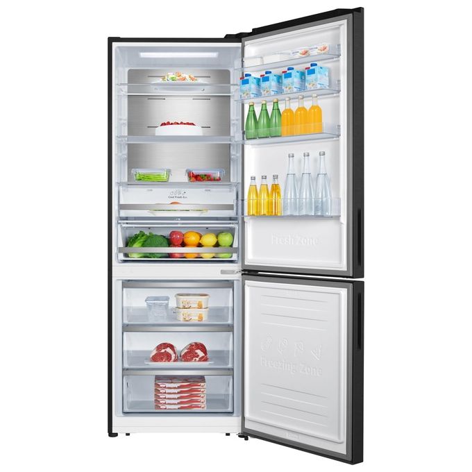 Hisense RB645N4BFE Frigorifero Combinato 495 L 200 cm Classe E 36 dB No Frost Total No Frost colore Nero
