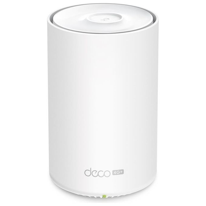 TP-Link DECO X10-4G Router Mesh Wi-Fi 6 AX1500 Dual Band 4G LTE Slot NanoSIM 120 dispositivi copertura 190 m² colore Bianco