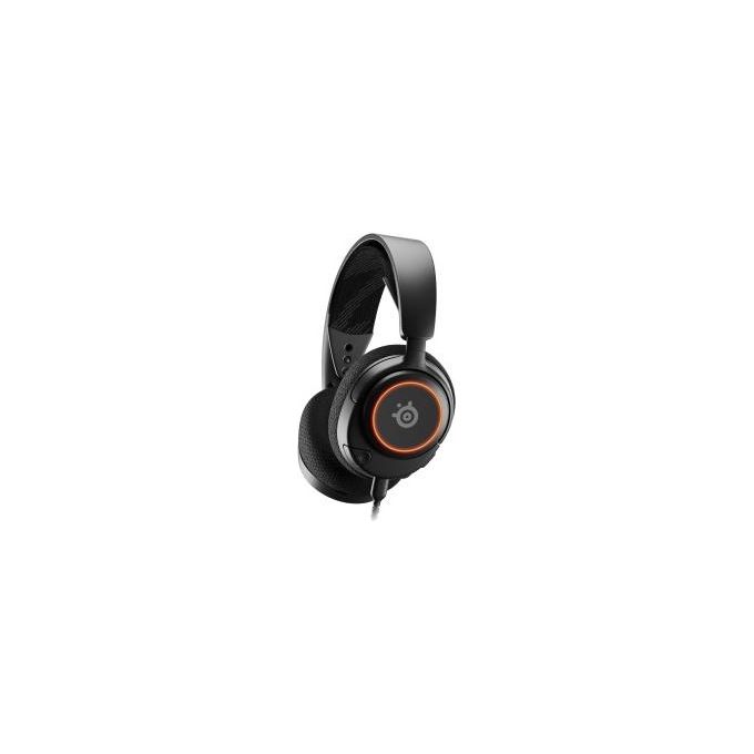 Steelseries 61631 Arctis Nova 3 Auricolare Cablato USB Tipo C Microfono Cancellazione Rumore Colore Nero