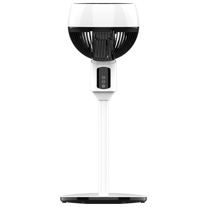 Ardes AR5CIR01 Ventilatore a piantana 3 velocita' telecomando oscillazione automatica testa inclinabile 87 cm colore Nero Bianco
