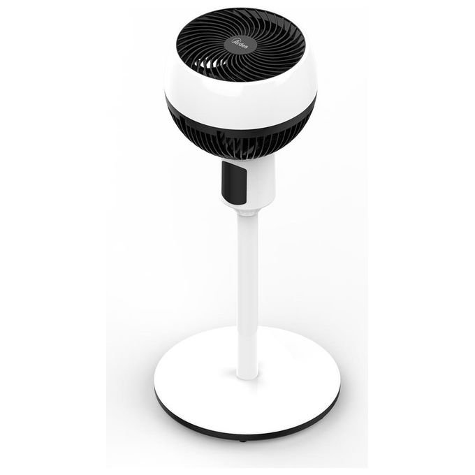 Ardes AR5CIR01 Ventilatore a piantana 3 velocita' telecomando oscillazione automatica testa inclinabile 87 cm colore Nero Bianco