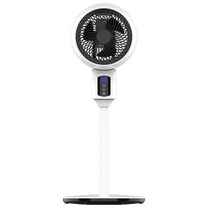 Ardes AR5CIR01 Ventilatore a piantana 3 velocita' telecomando oscillazione automatica testa inclinabile 87 cm colore Nero Bianco