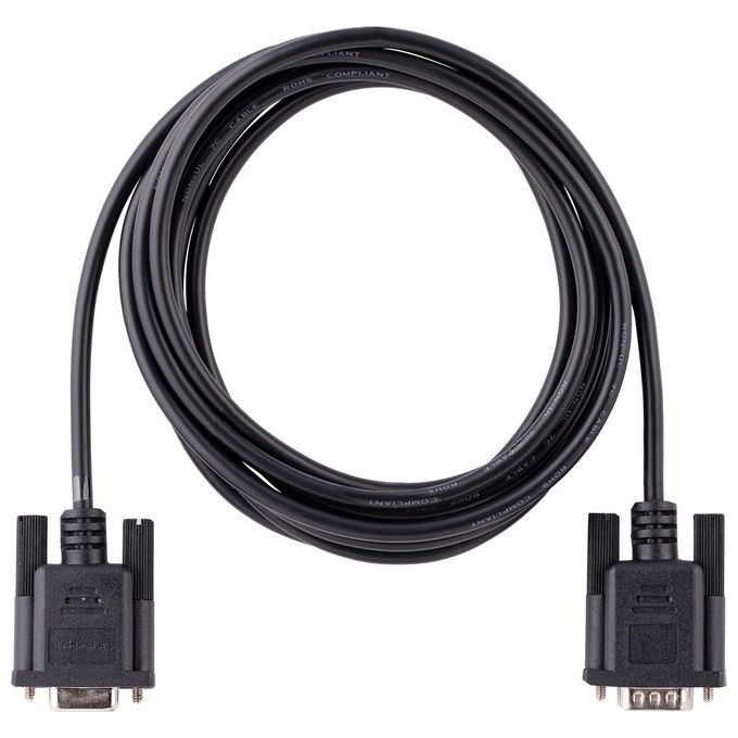 StarTech.com Cavo Seriale Null Modem RS232 da 3mt