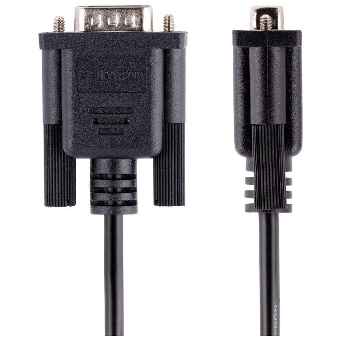 StarTech.com Cavo Seriale Null Modem RS232 da 3mt