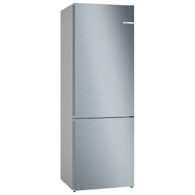 Bosch KGN492LDF Serie 4 Frigorifero Combinato 440 L 203 cm Classe D 35 dB Total No Frost VitaFresh XXL (203x70x66.7 cm) colore Acciaio Inox
