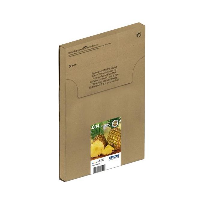 Epson C13T10G64510 604 Serie Ananas Cartucce per Stampante Getto d'Inchiostro Multipack 4 Colori Formato STD Nero Ciano Magenta Giallo colore Nero+Ciano+Magenta+Giallo