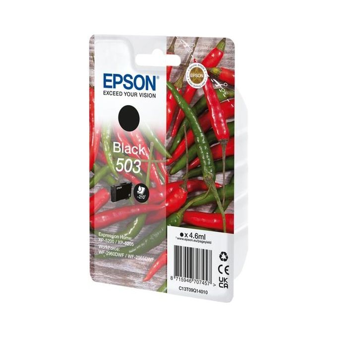 Epson 503 Cartuccia D'inchiostro 1 Pezzo Originale Resa Standard Nero