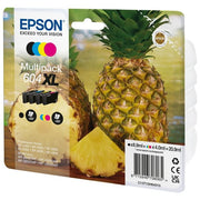 Epson C13T10H64020 604XL Cartuccia d'Inchiostro Multipack 4 Pezzi Originale Resa Elevata 550 pagine colore Nero Ciano Magenta Giallo
